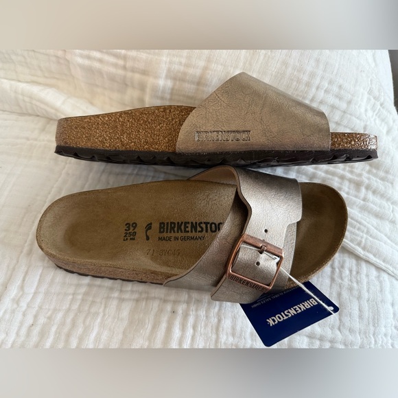 NWT Birkenstock Catalina Birko-Flor Sandals Size 39 Medium/Narrow - Picture 2 of 5